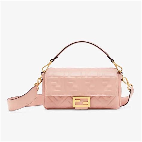 fendi pink bag|pink fendi baguette.